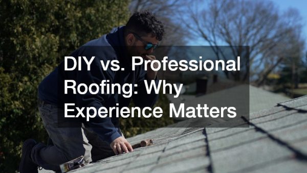 DIY vs. Professional Roofing  Why Experience Matters